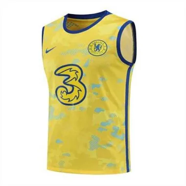 22-23 Chelsea vest training suit kit yellow