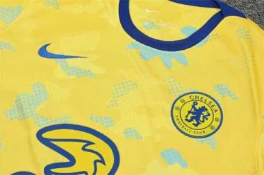 22-23 Chelsea vest training suit kit yellow