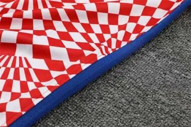 22-23 Chelsea vest training suit kit red and white