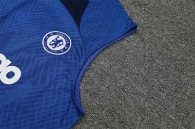 22-23 Chelsea vest training suit kit Diamond Blue