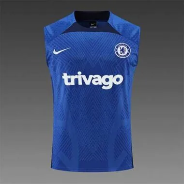 22-23 Chelsea vest training suit kit Diamond Blue