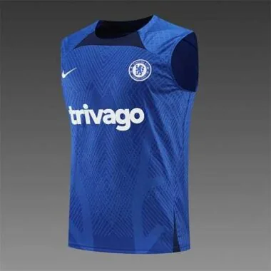22-23 Chelsea vest training suit kit Diamond Blue