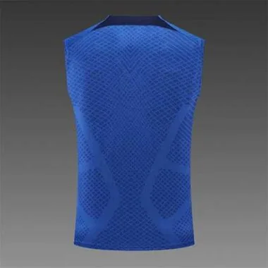 22-23 Chelsea vest training suit kit Diamond Blue