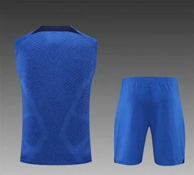 22-23 Chelsea vest training suit kit Diamond Blue