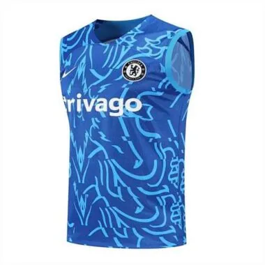 22-23 Chelsea vest training suit kit Blue Camo