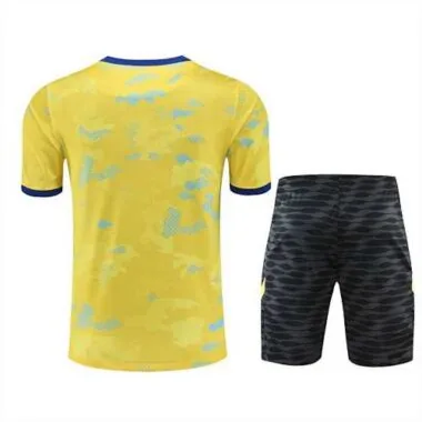 22-23 Chelsea Training Suit Short Sleeve Kit Yellow