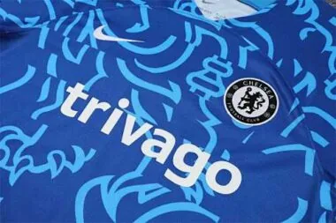 22-23 Chelsea training suit Short Sleeve kit Blue Camo