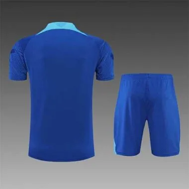 22-23 Chelsea Training Short Sleeve Kit Blue
