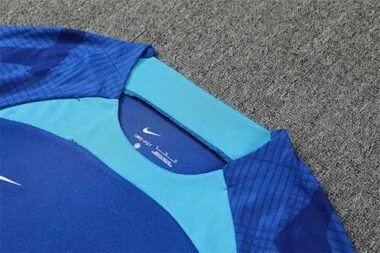 22-23 Chelsea Training Short Sleeve Kit Blue