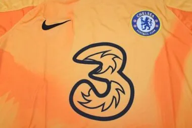 22-23 Chelsea orange goalkeeper