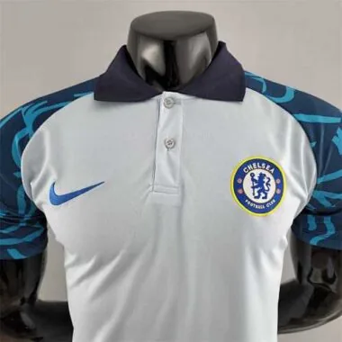 22-23 Chelsea light bluewhite POLO