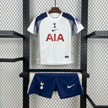 25-26 Tottenham Hotspur Home Kid Kits Youth Apparels Joy