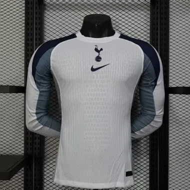 25-26 Tottenham Home Long Sleeves Kit Player Version Soccer