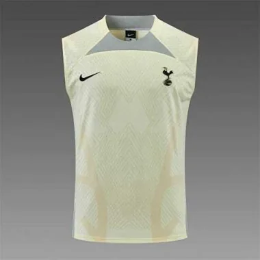 22-23 Tottenham Hotspur vest training suit kit Light Yellow