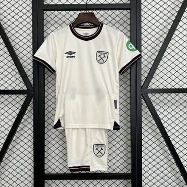 25-26 West Ham United uitwedstrijd kindertenue voetbalshirt