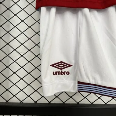 25-26 West ham United Home Kids Kit Soccer T-Shirt