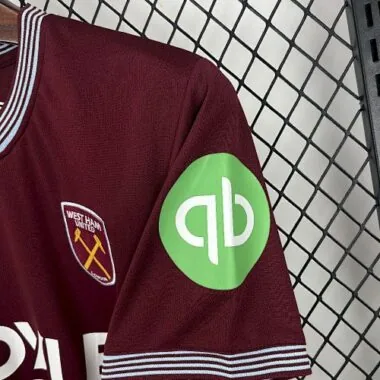25-26 West Ham Home Kit Soccer T-Shirt
