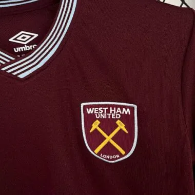 25-26 West Ham Home Kit Soccer T-Shirt