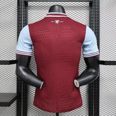 24-25 West Ham Home Kit Player Version Shirt Soccer