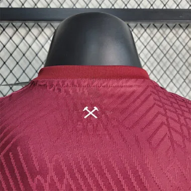 Camisolas de futebol do West Ham para jogos em casa, versões para jogadores, tamanhos S-XXL, 23-24