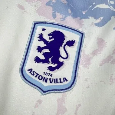 Camisola de futebol de manga comprida do Aston Villa (terceiro equipamento) 25-26