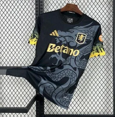 25-26 Aston Villa Away Kit Soccer
