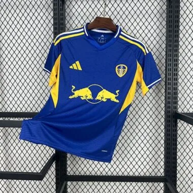 25-26 Leeds United Away Kit Soccer T-Shirt AAAAJersey Supply Yupoo