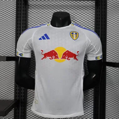 25-26 Leeds United Home Kit Player Version Soccer T-Shirt AAAAJersey Supply Yupoo