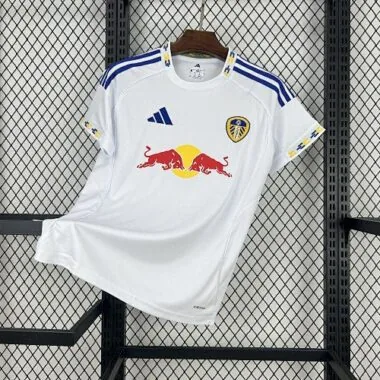 25-26 Leeds United Home Shirt Football Apparels Joy