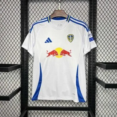 24-25 Leeds United Home Kit Football Apparels Sport