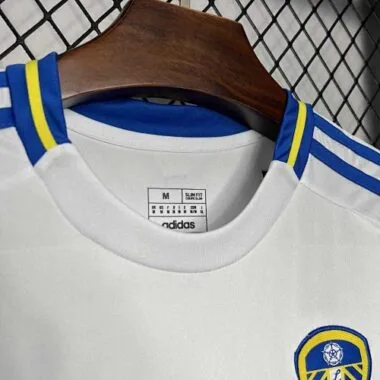 24-25 Leeds United Home Kit Football Apparels Sport