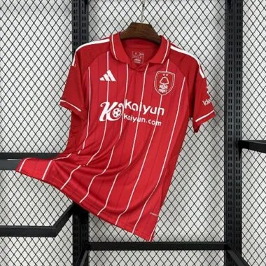 25-26 Nottingham Forest Home Kit Soccer AAAAJersey Yupoo