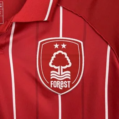 25-26 Nottingham Forest Home Kit Soccer