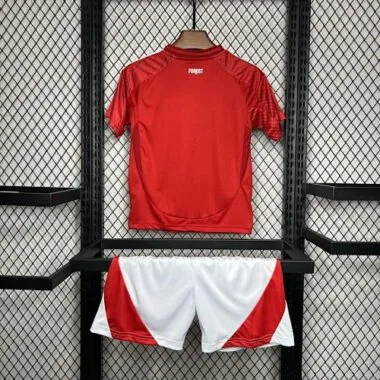 24-25 Nottingham Forest Home Kid Kits Youth Apparels Football