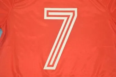 1979 Nottingham Forest thuiswedstrijd rood