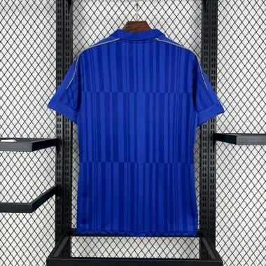 16-17 Leicester City Home Blue Kit Retro Soccer
