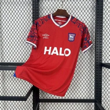 25-26 Ipswich Away Kit Soccer T-Shirt