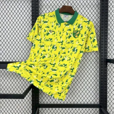 92-94 Norwich City Home Retro Soccer
