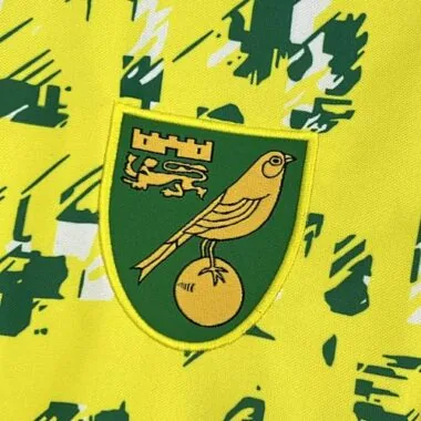 92-94 Norwich City Home Retro Soccer