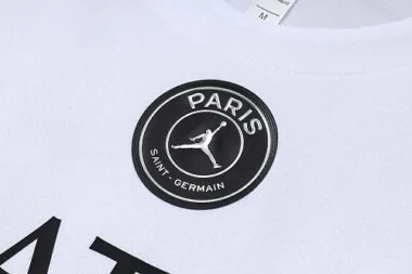26-27 PSG White Training Kit Soccer T-Shirt