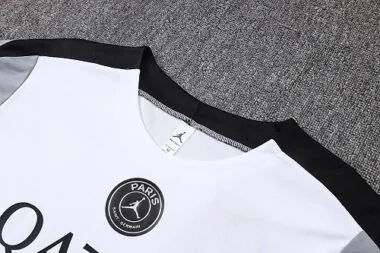26-27 PSG White Training Kit Soccer T-Shirt