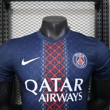 25-26 PSG Home Kit Player Version Soccer