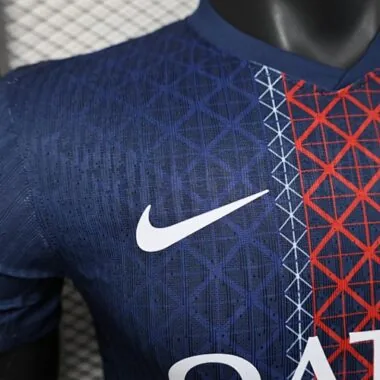 25-26 PSG Home Kit Player Version Soccer
