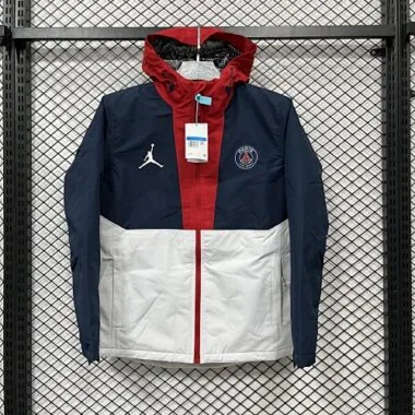 25-26 PSG Black hardshell jacket Soccer T-Shirt