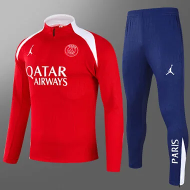 25-26 PSG Long Sleeve tracksuit Kit Soccer T-Shirt