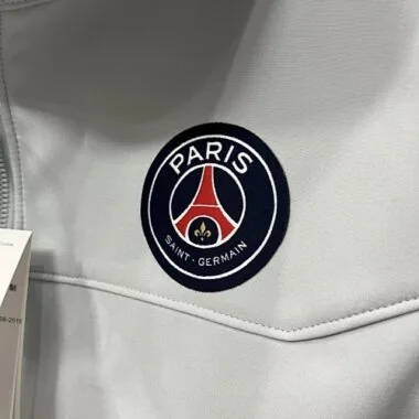 25-26 PSG Gray Jackets Kit Soccer T-Shirt