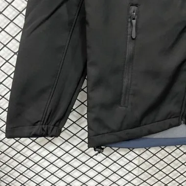 25-26 PSG Black Jackets Kit Soccer T-Shirt