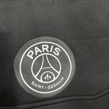 25-26 PSG Black Jackets Kit Soccer T-Shirt