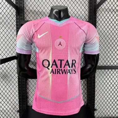 25-26 PSG Pink Special Edition Kit Player Version Soccer T-Shirt