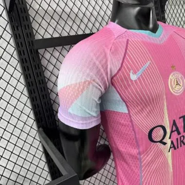 25–26 PSG Pink Special Edition Trikot – Spieler-Version – Fußball-T-Shirt